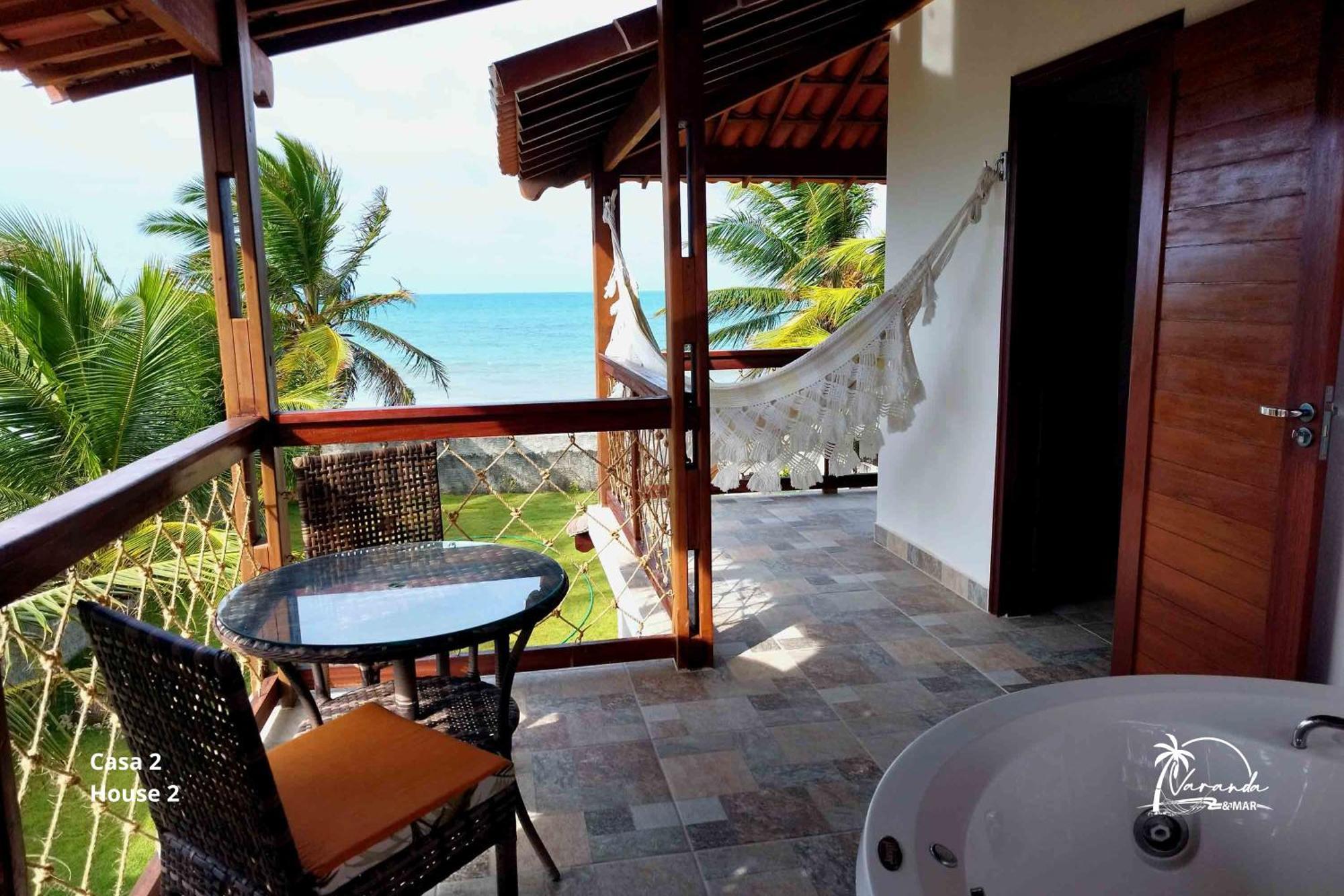 Espaco Varanda E Mar Beach Houses Сао Мигел до Гостосо Екстериор снимка